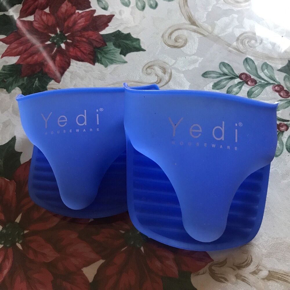 Yedi Silicone Pinch Finger Tip Mitts Protect Hand From Oven Hot‎ Pan Removal